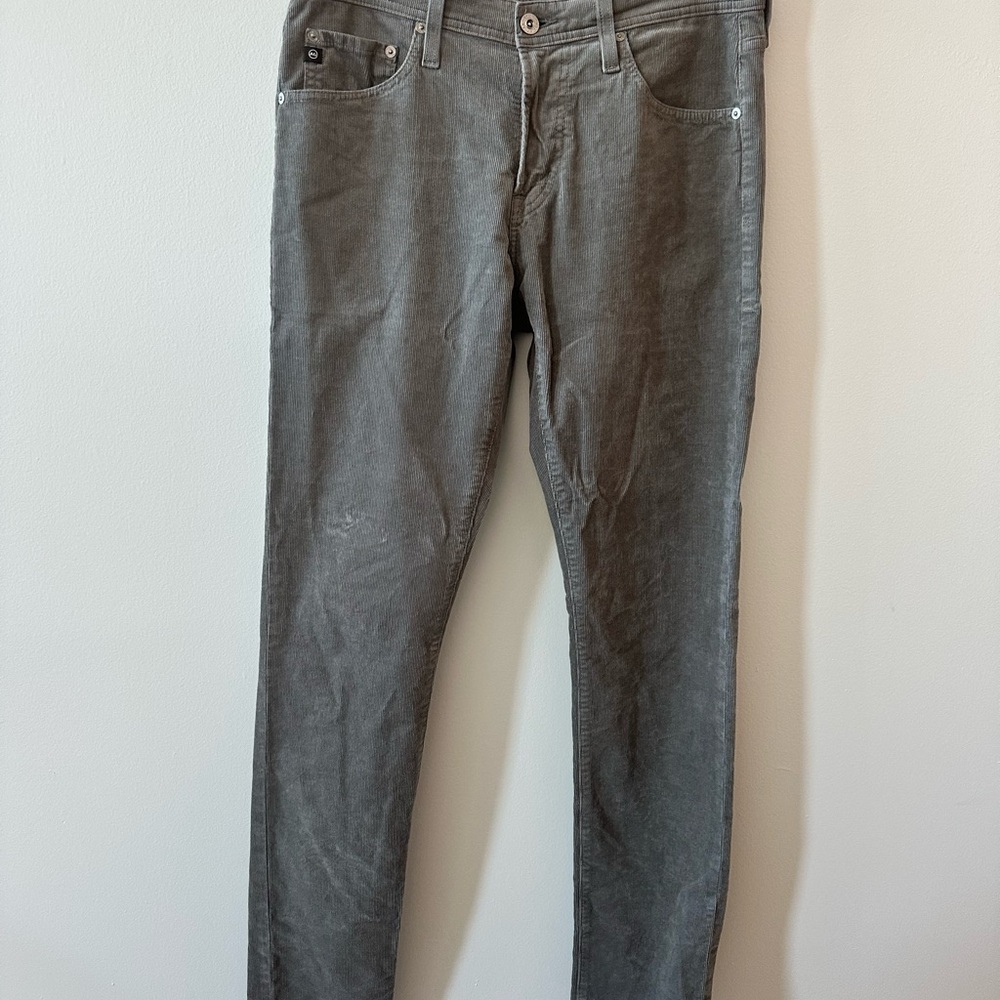 AG Adriano Goldschmied Men's Skinny Gray Jeans